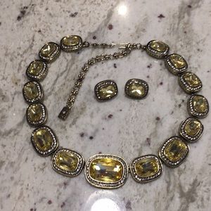 Heidi Daus Swarovski crystal necklace
